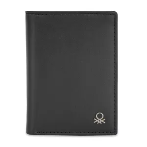 United Colors Of Benetton Lotario Men Bifold Wallet - Black