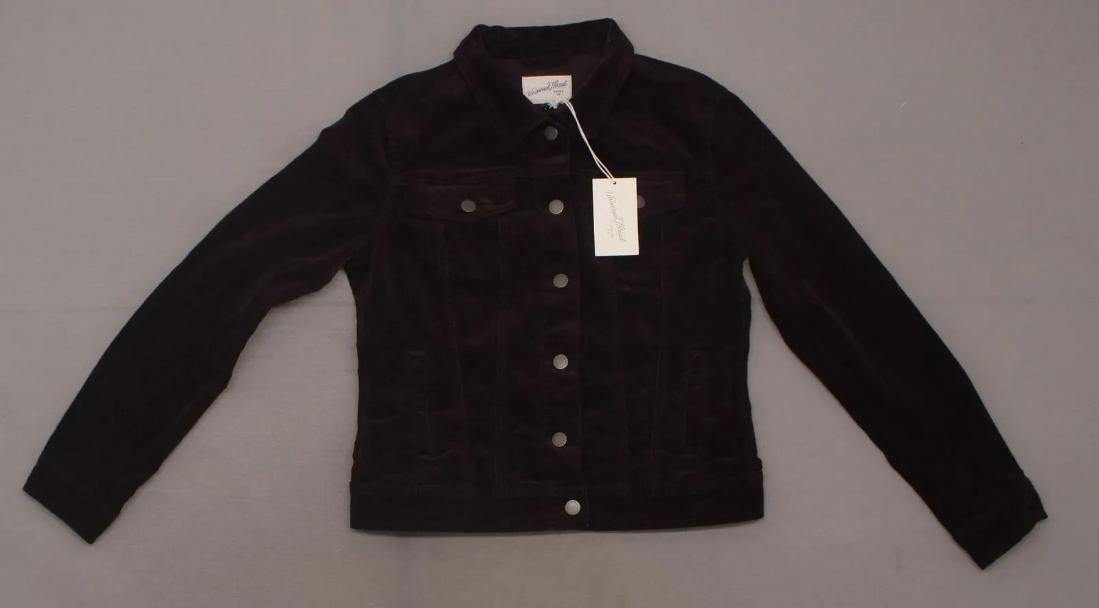 Universal Thread Women's Button Front Corduroy Jean Jacket