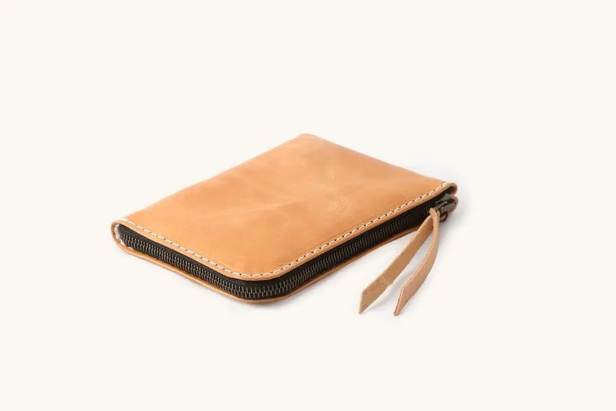 UNIVERSAL ZIP WALLET - Natural Remix