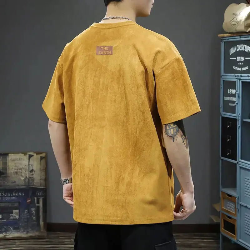 UrbanVibe Vintage-Druck-T-Shirt