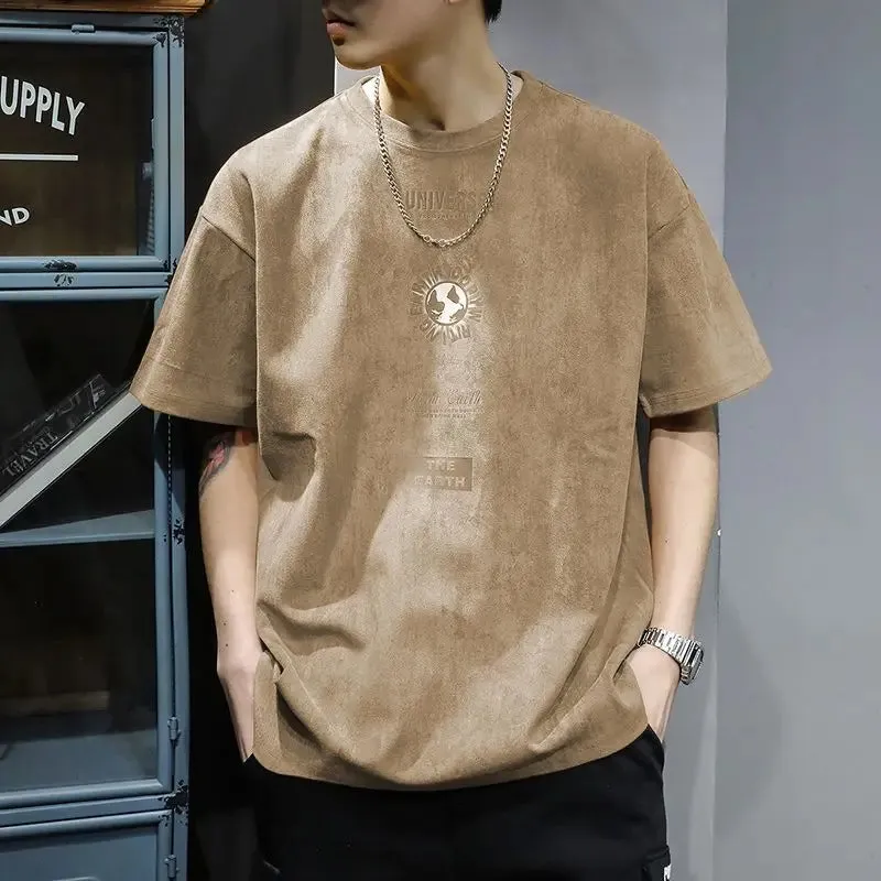 UrbanVibe Vintage-Druck-T-Shirt