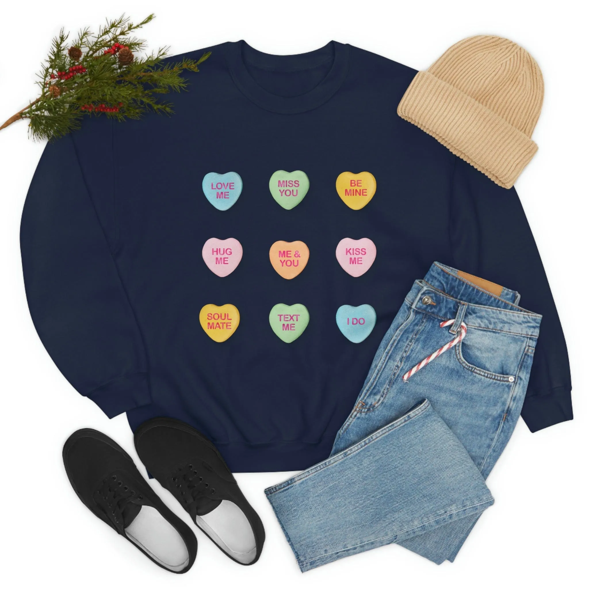 Valentine's Day Candy Sweatshirt