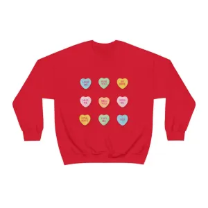 Valentine's Day Candy Sweatshirt