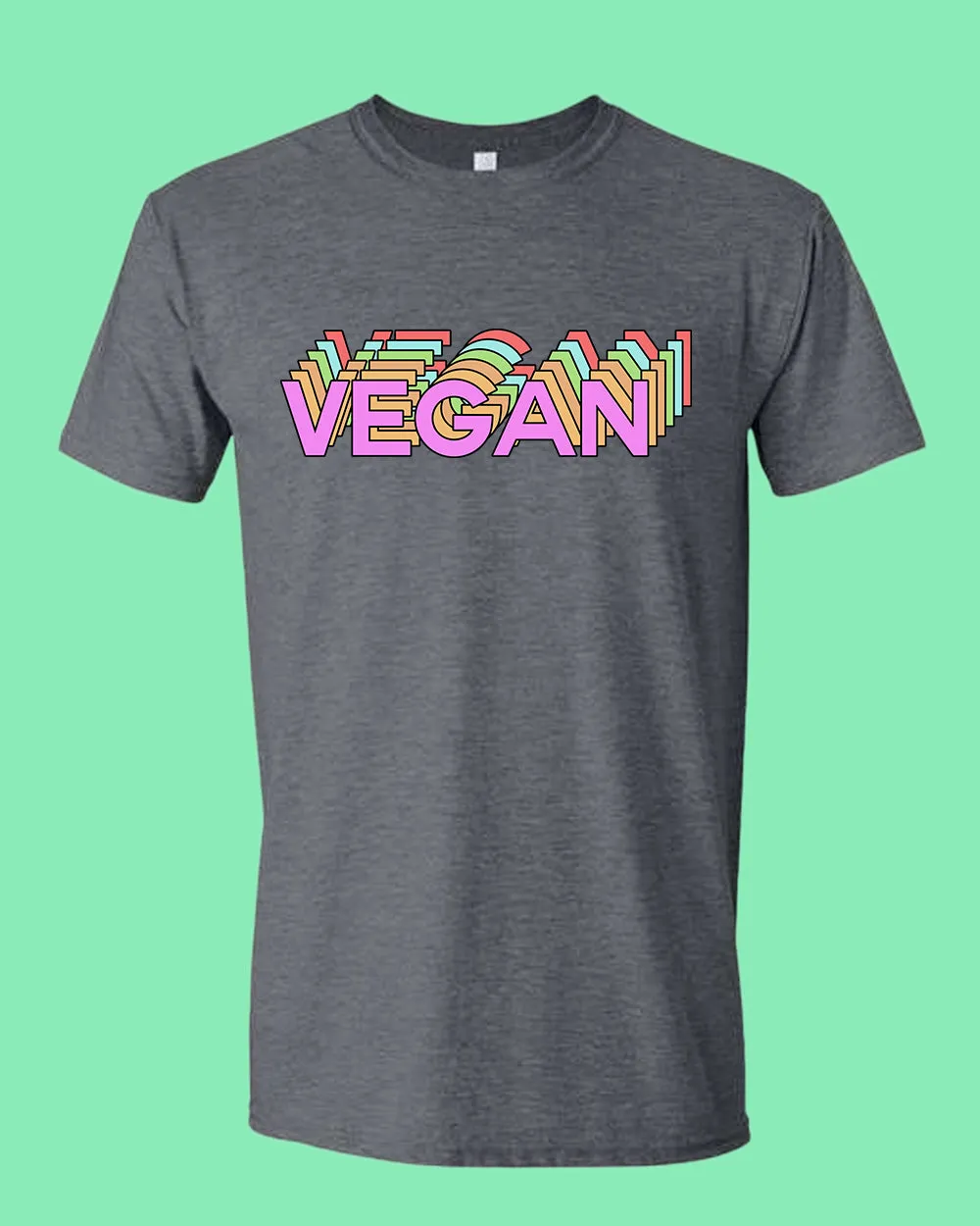 Vegan logo Shirt, vegetarian t-shirt