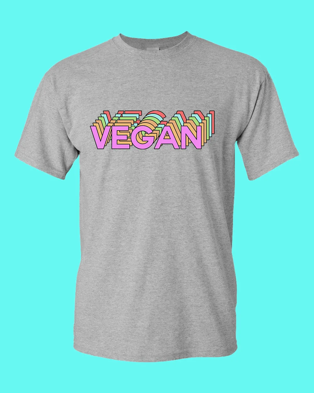 Vegan logo Shirt, vegetarian t-shirt