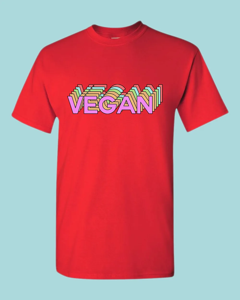 Vegan logo Shirt, vegetarian t-shirt