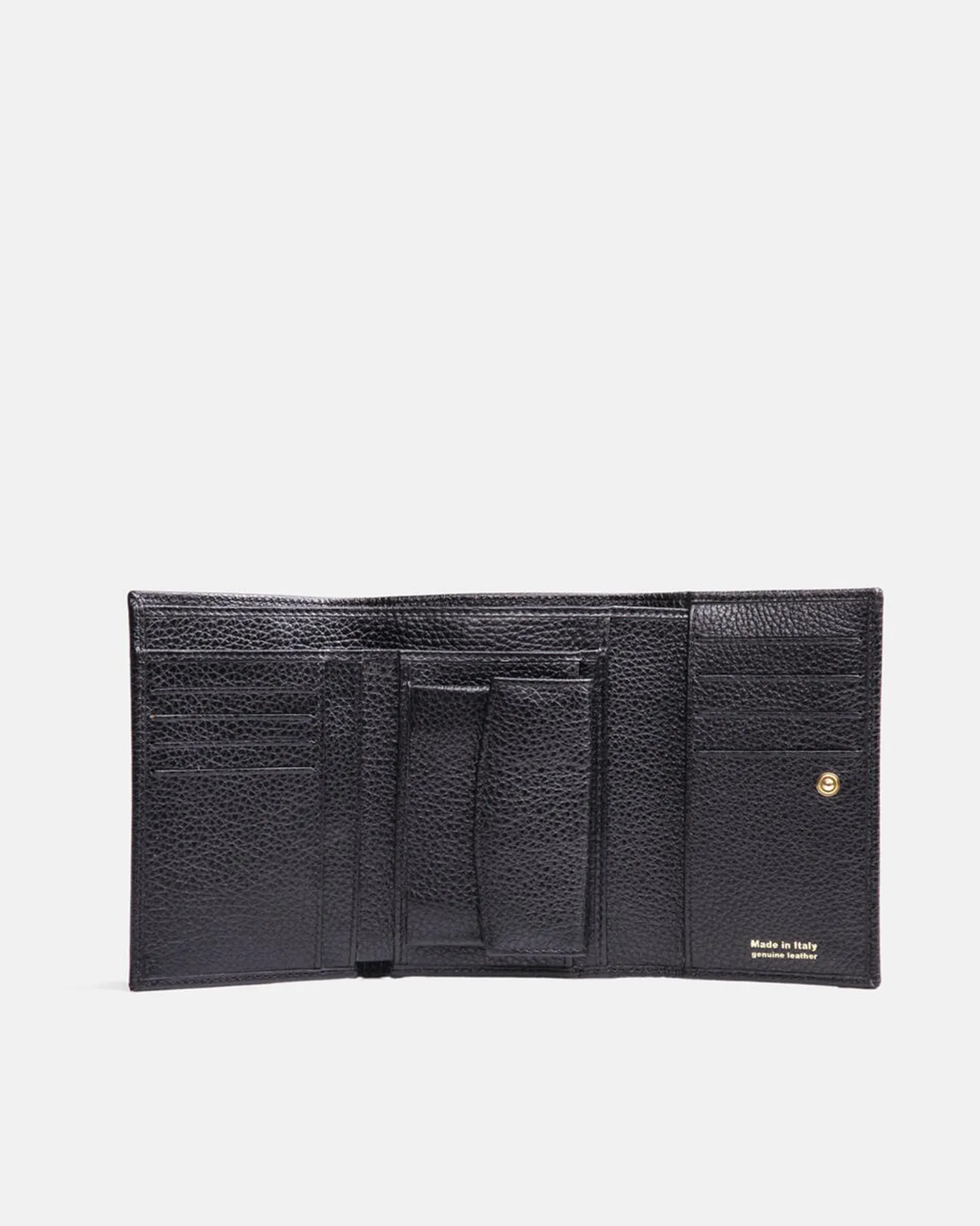 VELVET PORTAFOGOLIO BIFOLD - NERO
