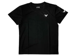 Victor AT-9013C Logo Team Unisex Shirt [Black]
