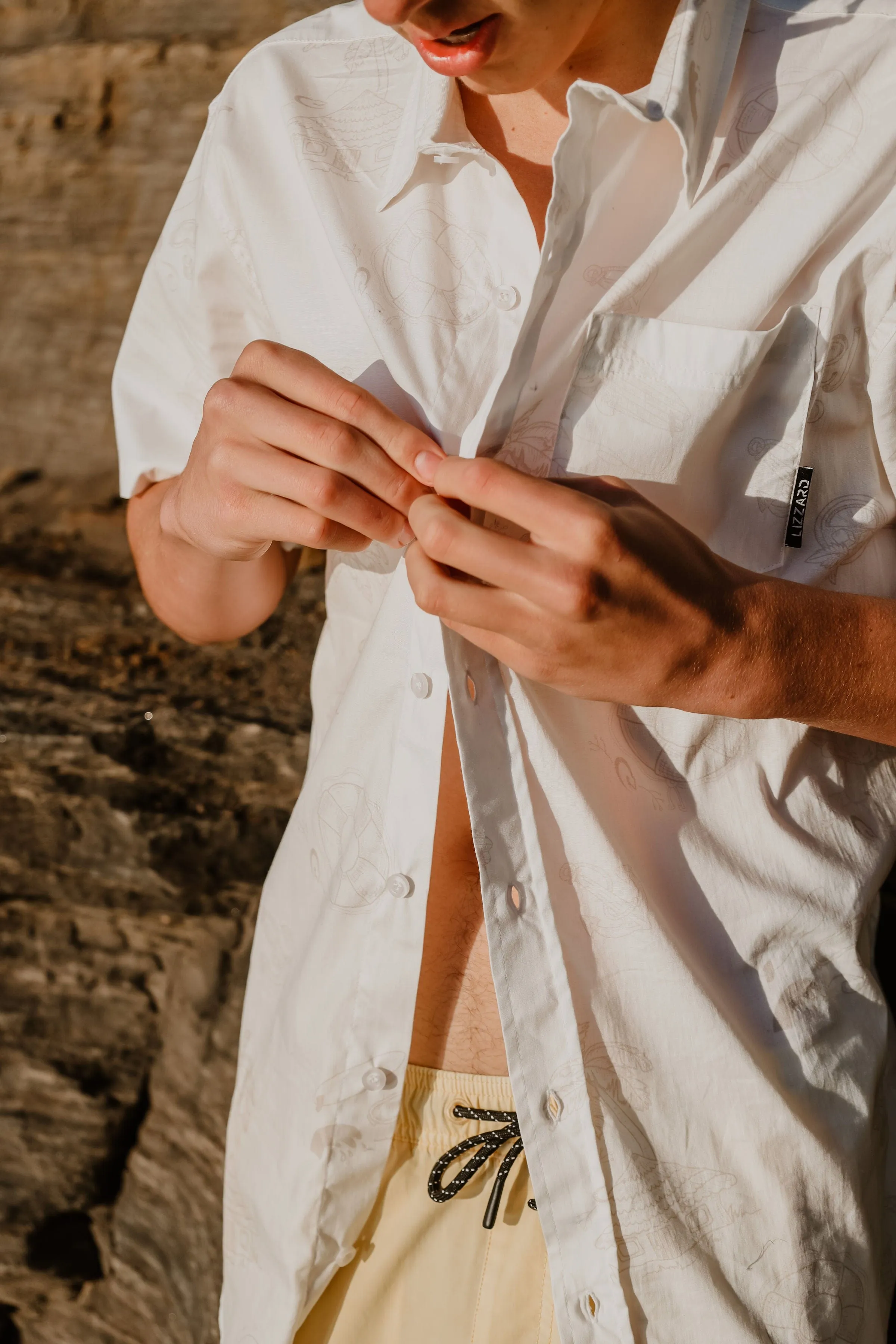 Wakiza - Mens Button Up