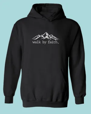 Walk By Faith Religious Hoodie Church Hoodie