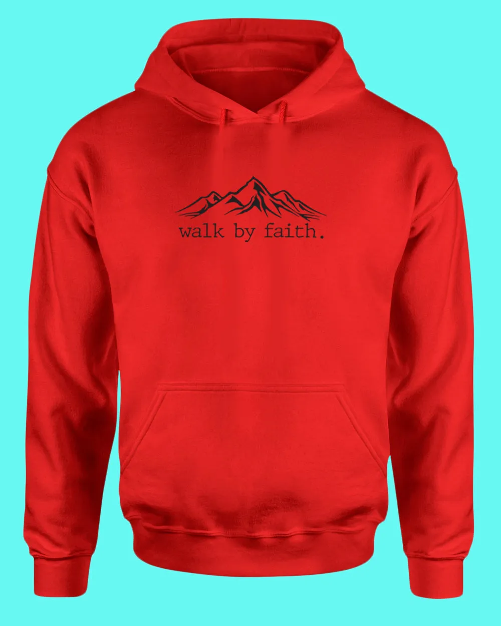 Walk By Faith Religious Hoodie Church Hoodie