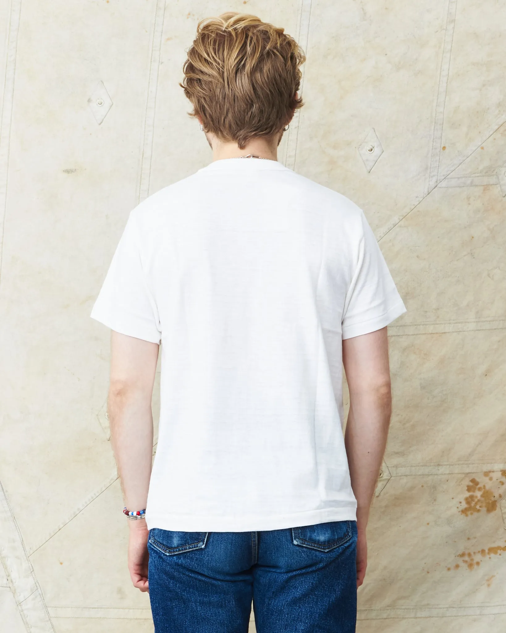 Warehouse & Co. Lot 4601 Plain T-shirt Off White