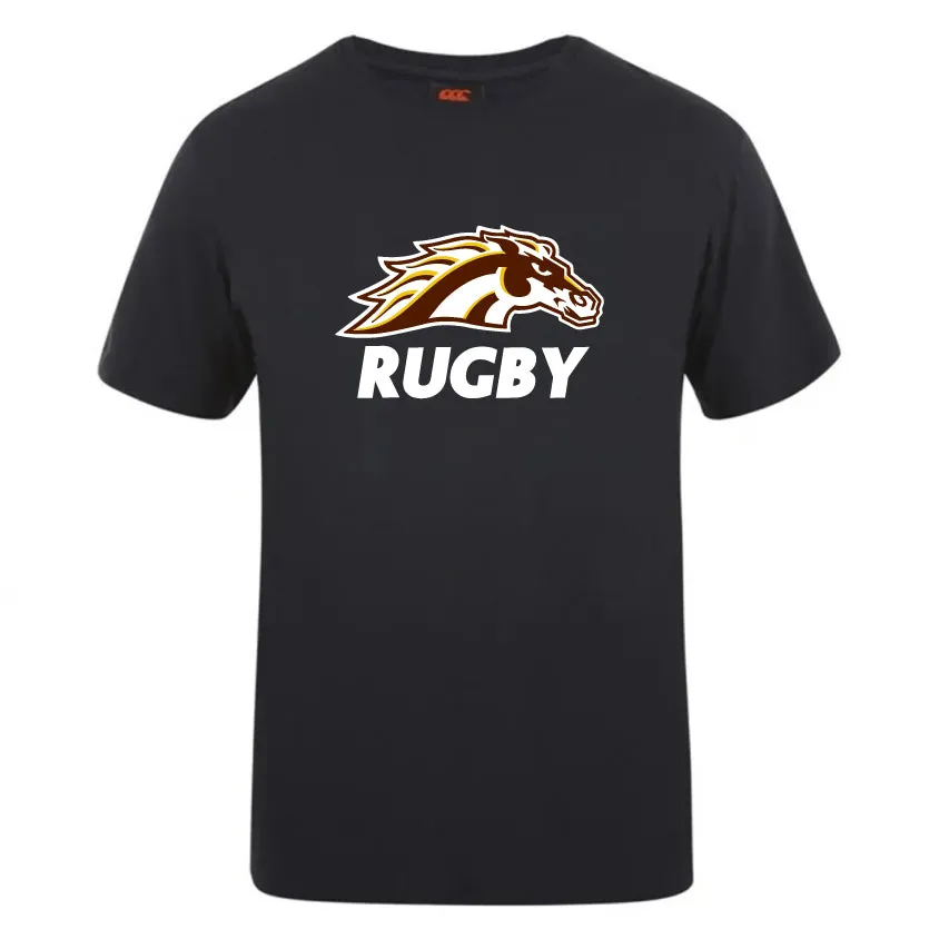Western Michigan University Men's Rugby Club Plain Tee by Canterbury