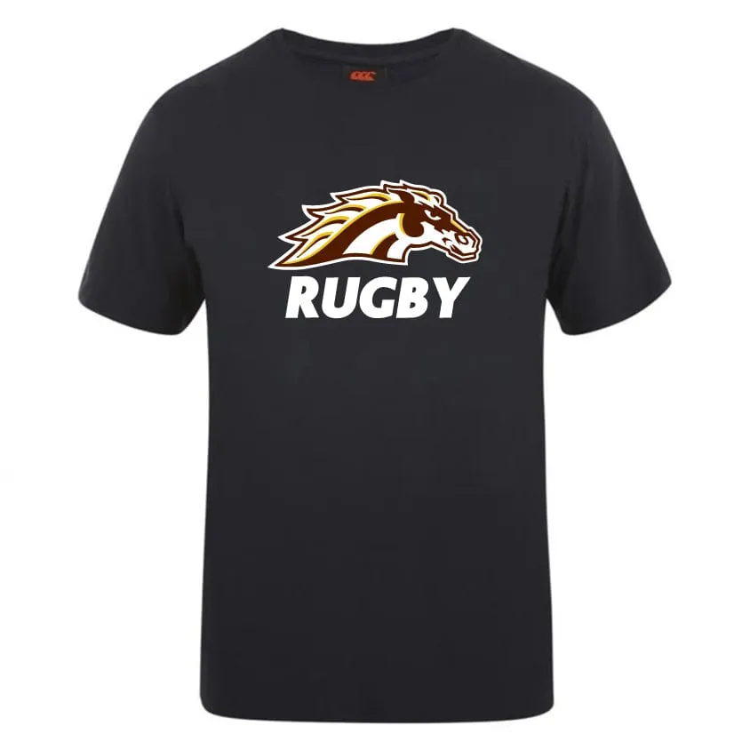 Western Michigan University Men's Rugby Club Plain Tee by Canterbury