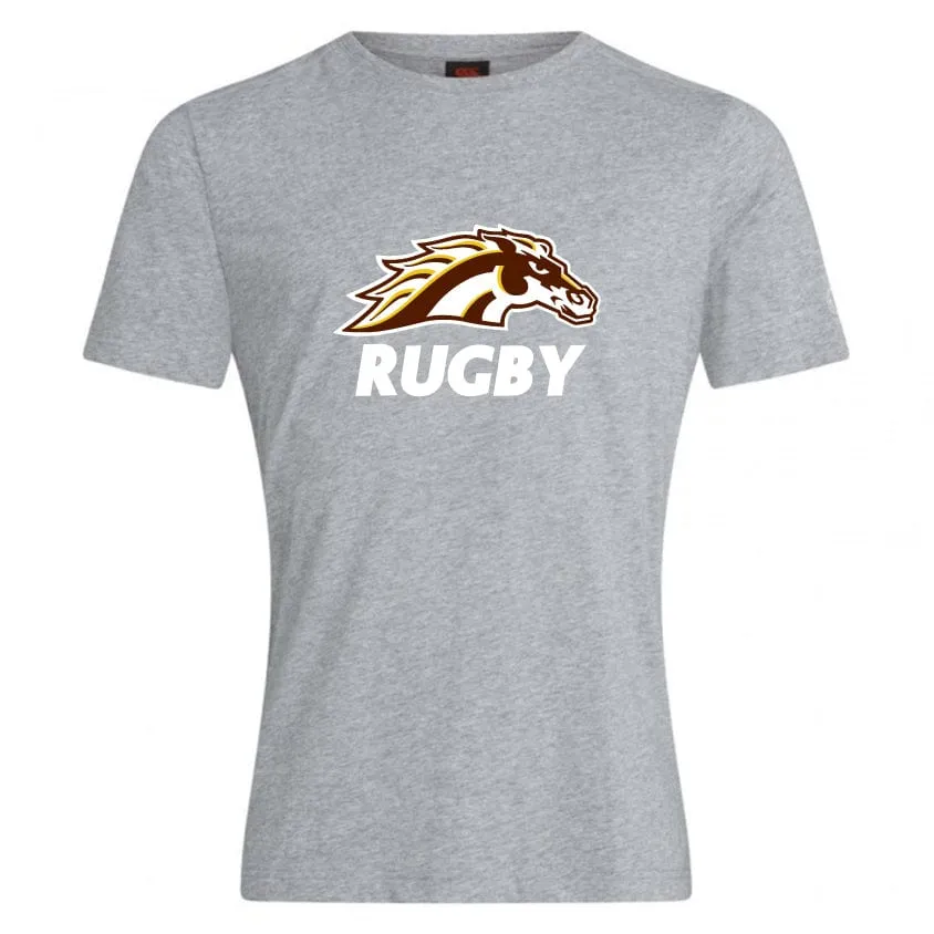 Western Michigan University Men's Rugby Club Plain Tee by Canterbury
