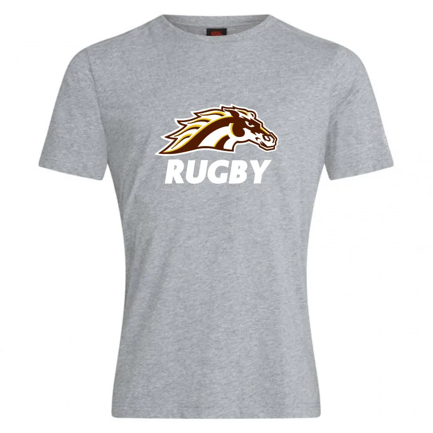 Western Michigan University Men's Rugby Club Plain Tee by Canterbury