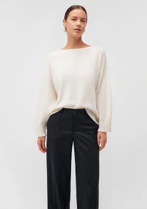 White Crewneck Sweater