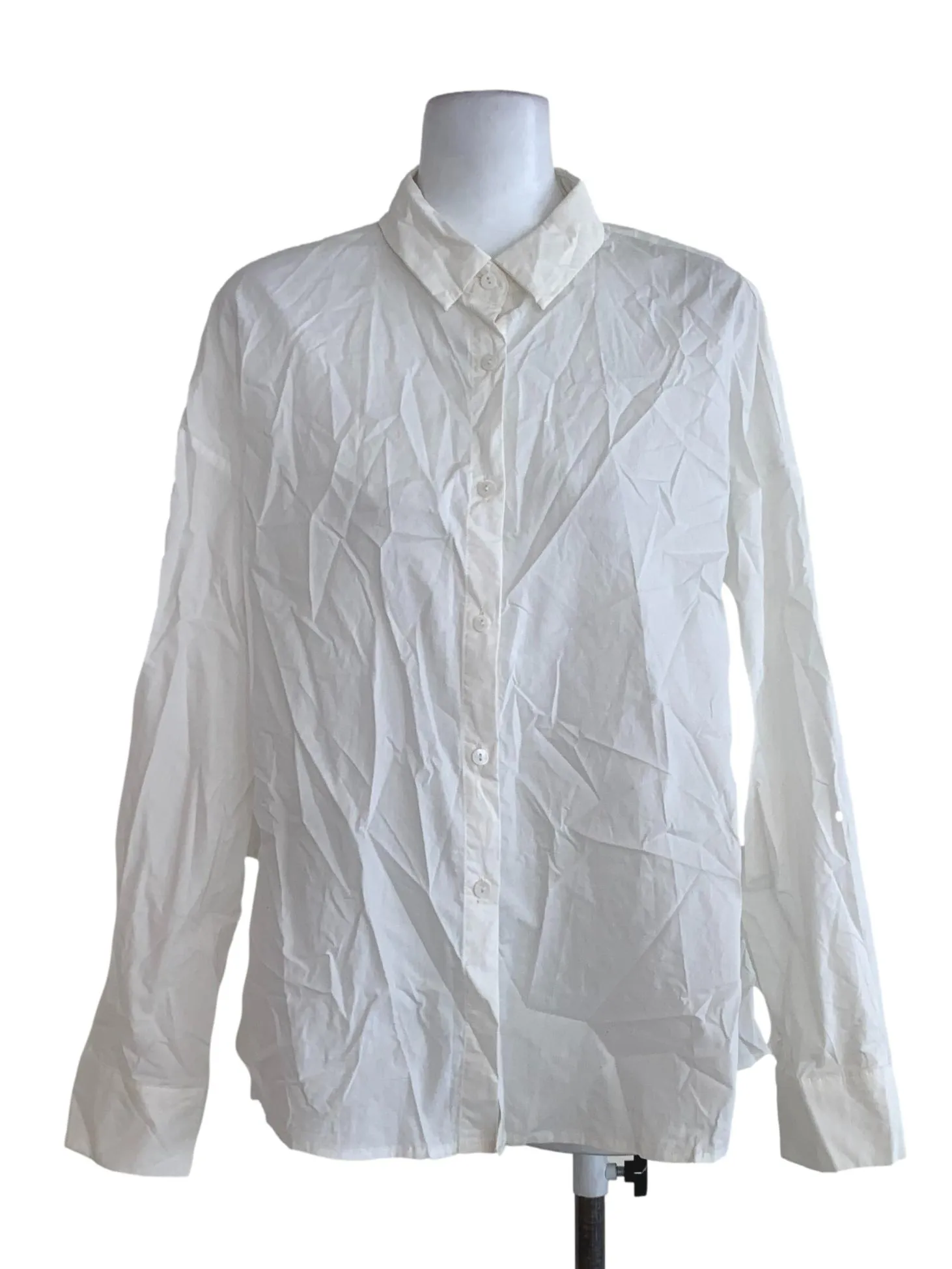White Plain Buttoned Down Shirt