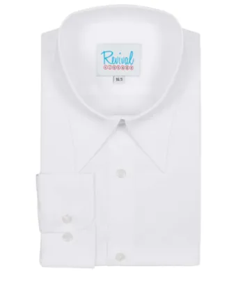 White Spearpoint Shirt