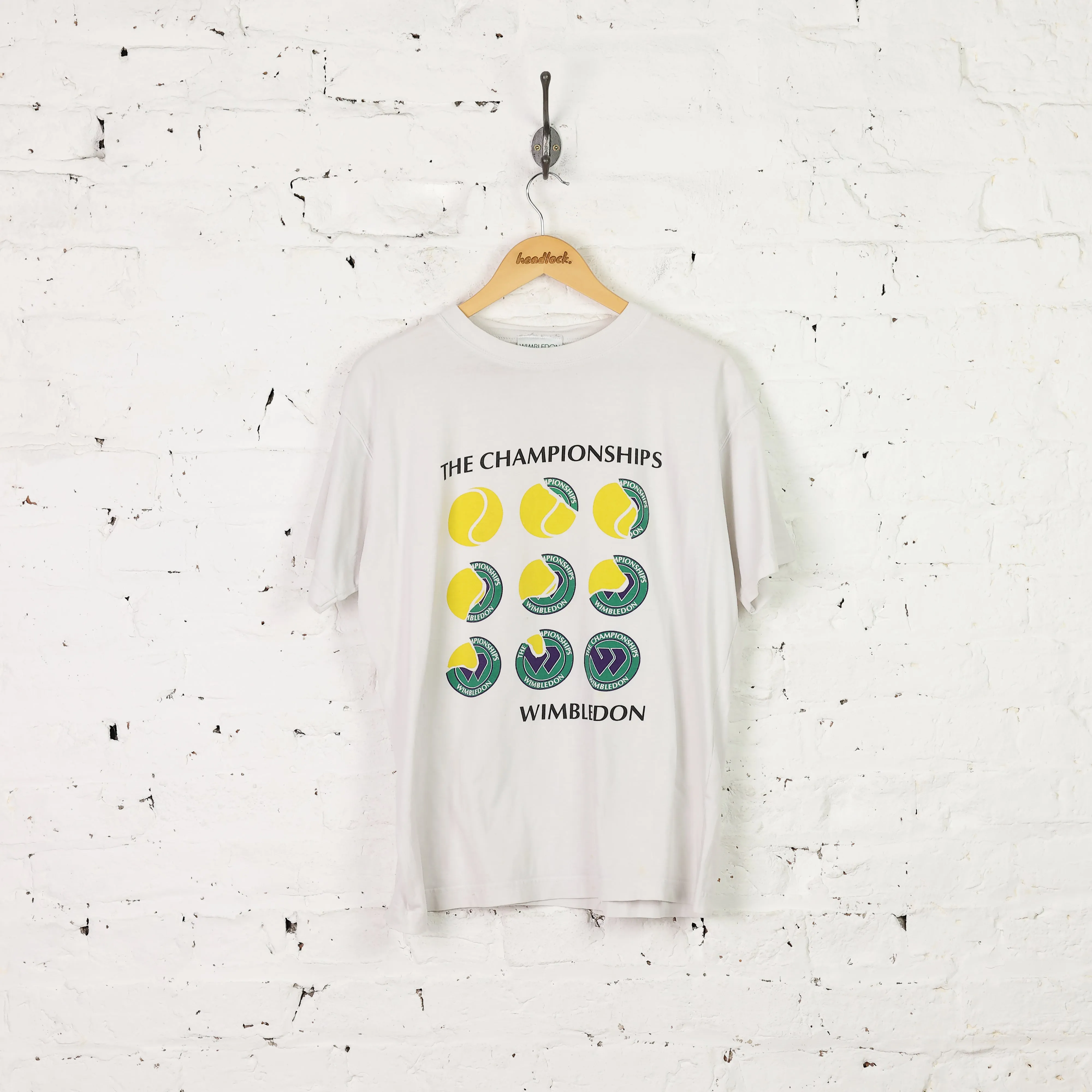 Wimbledon Tennis Championships T Shirt - White - M