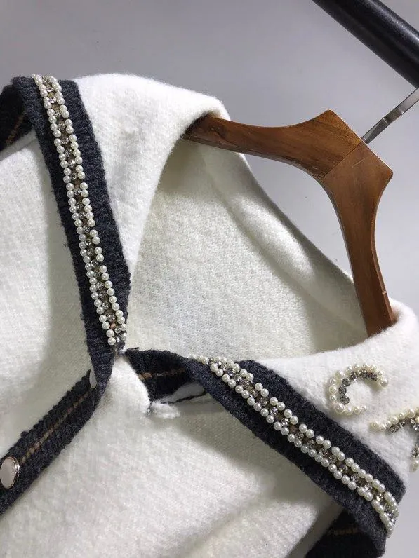 women's Sweaters Runway Luxury party style Clothing