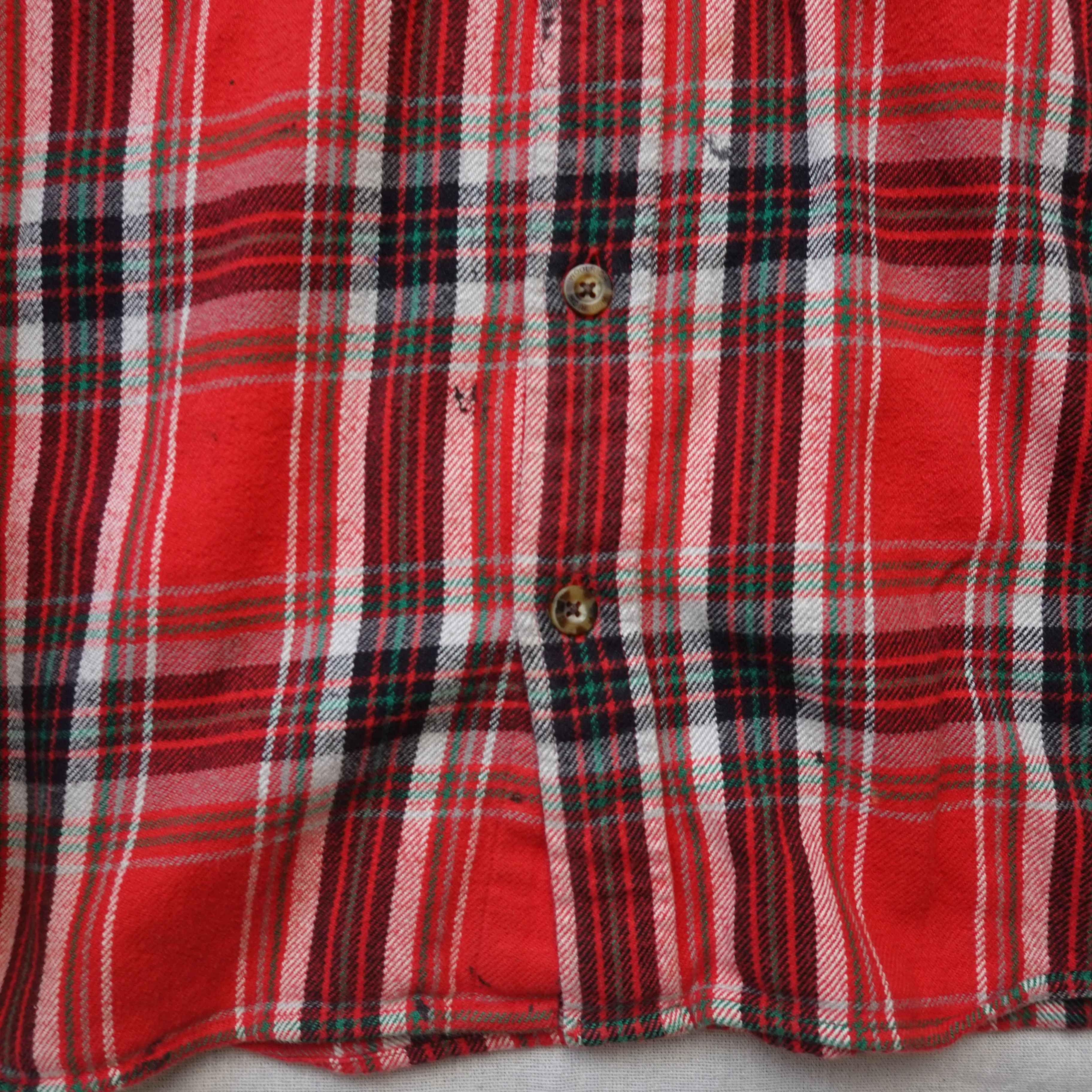 Woolrich Plaid Heavy Flannel - Size XL