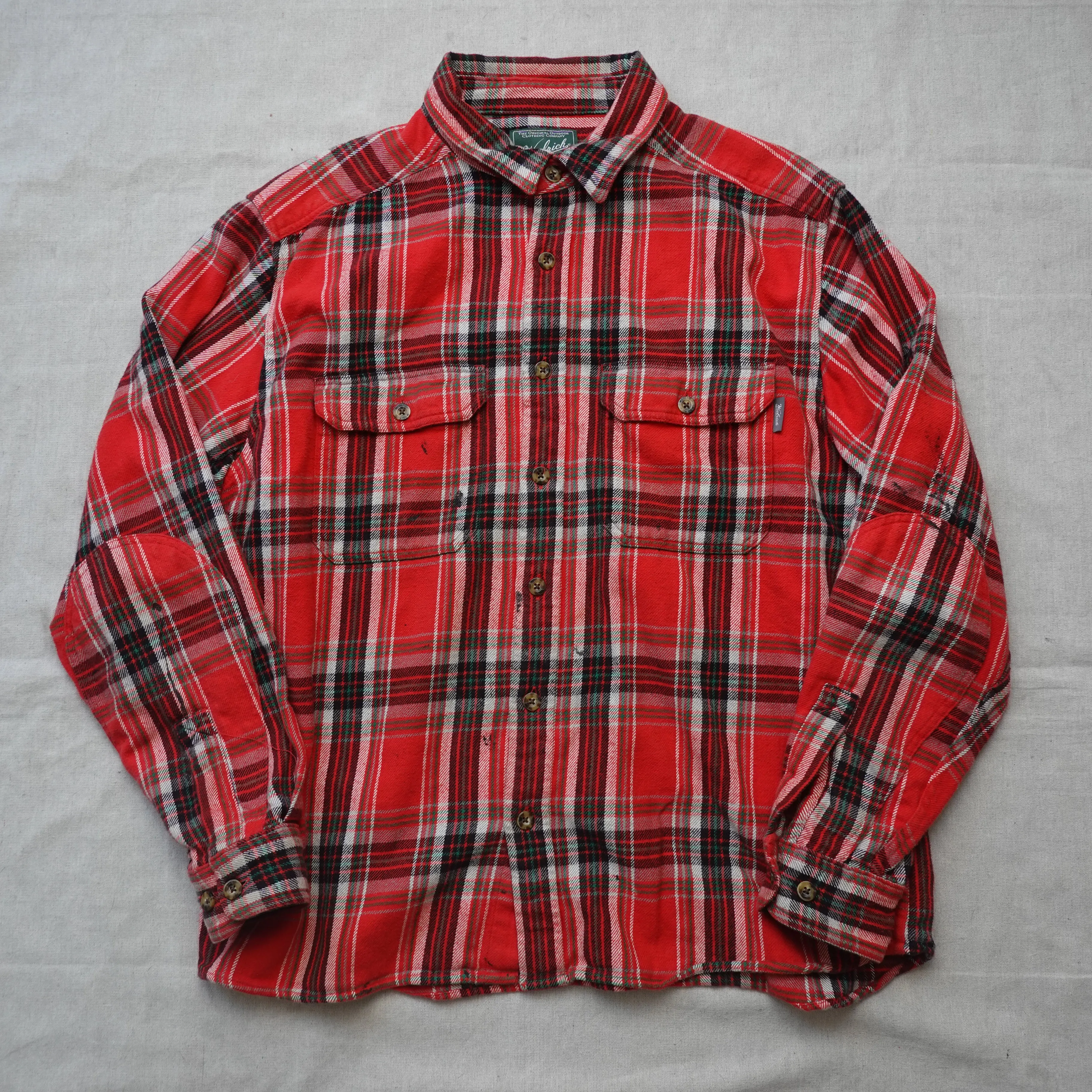 Woolrich Plaid Heavy Flannel - Size XL
