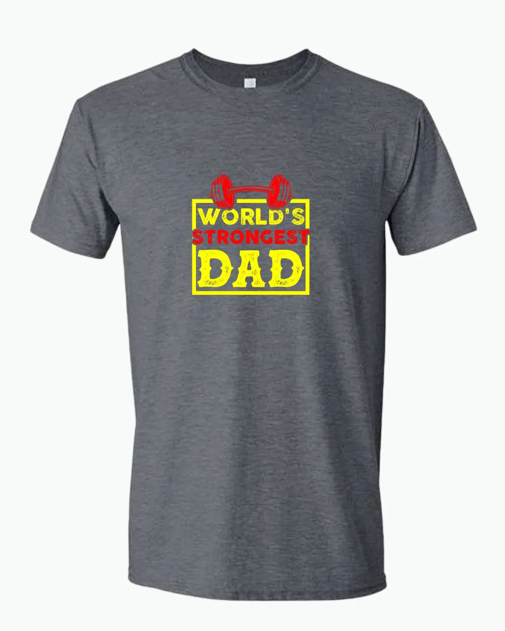 World's strongest dad, t-shirt gym dad t-shirt