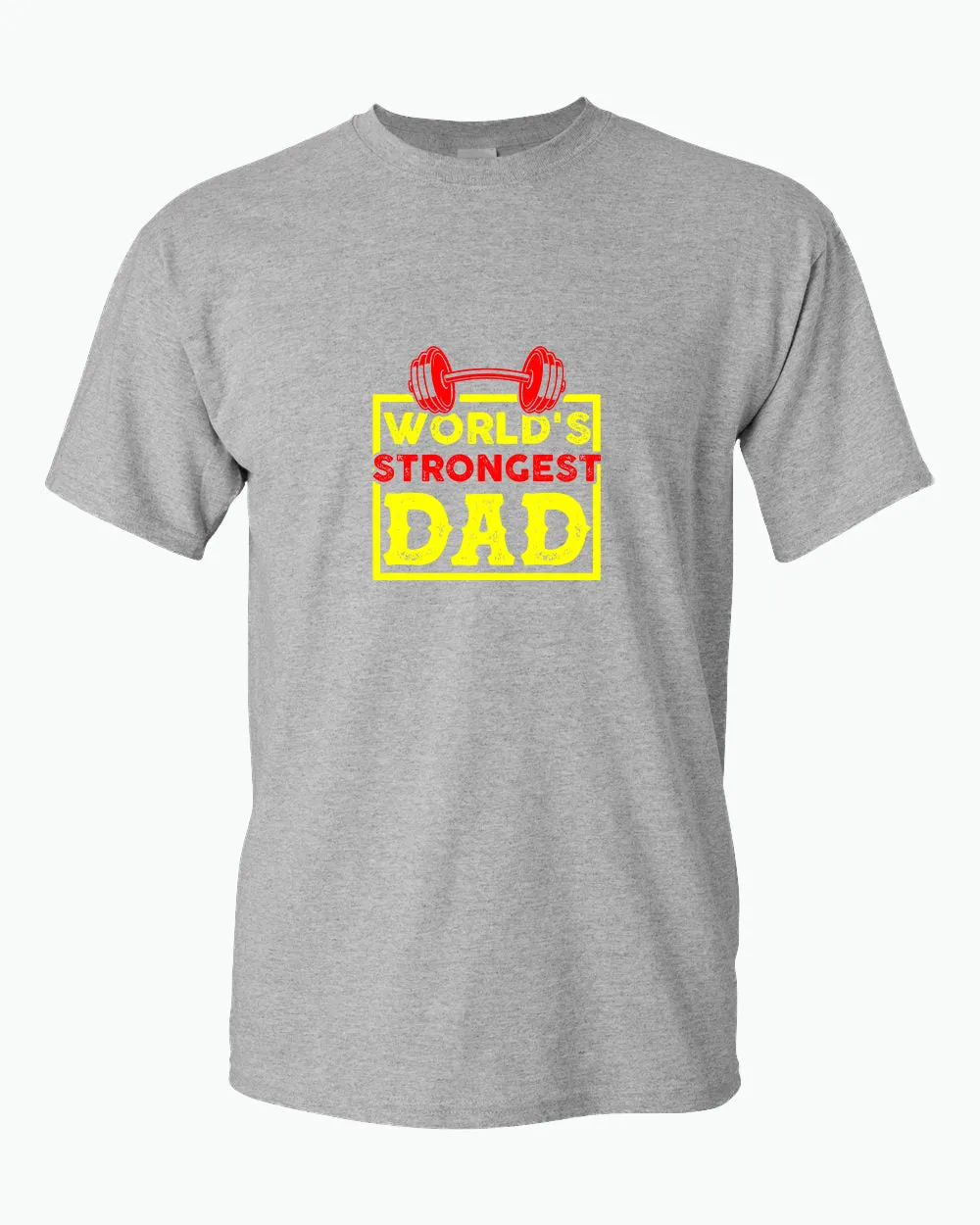 World's strongest dad, t-shirt gym dad t-shirt