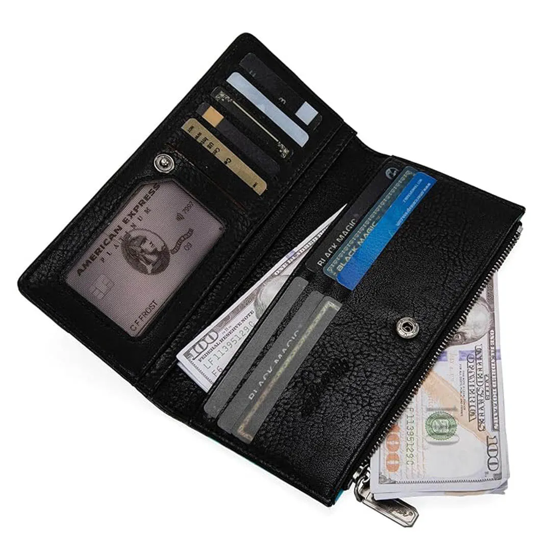 Wrangler Cow Print Bi-Fold Wallet