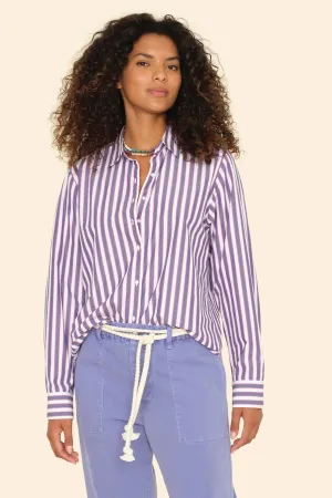 Xirena Beau Shirt in Blue Rose Stripe