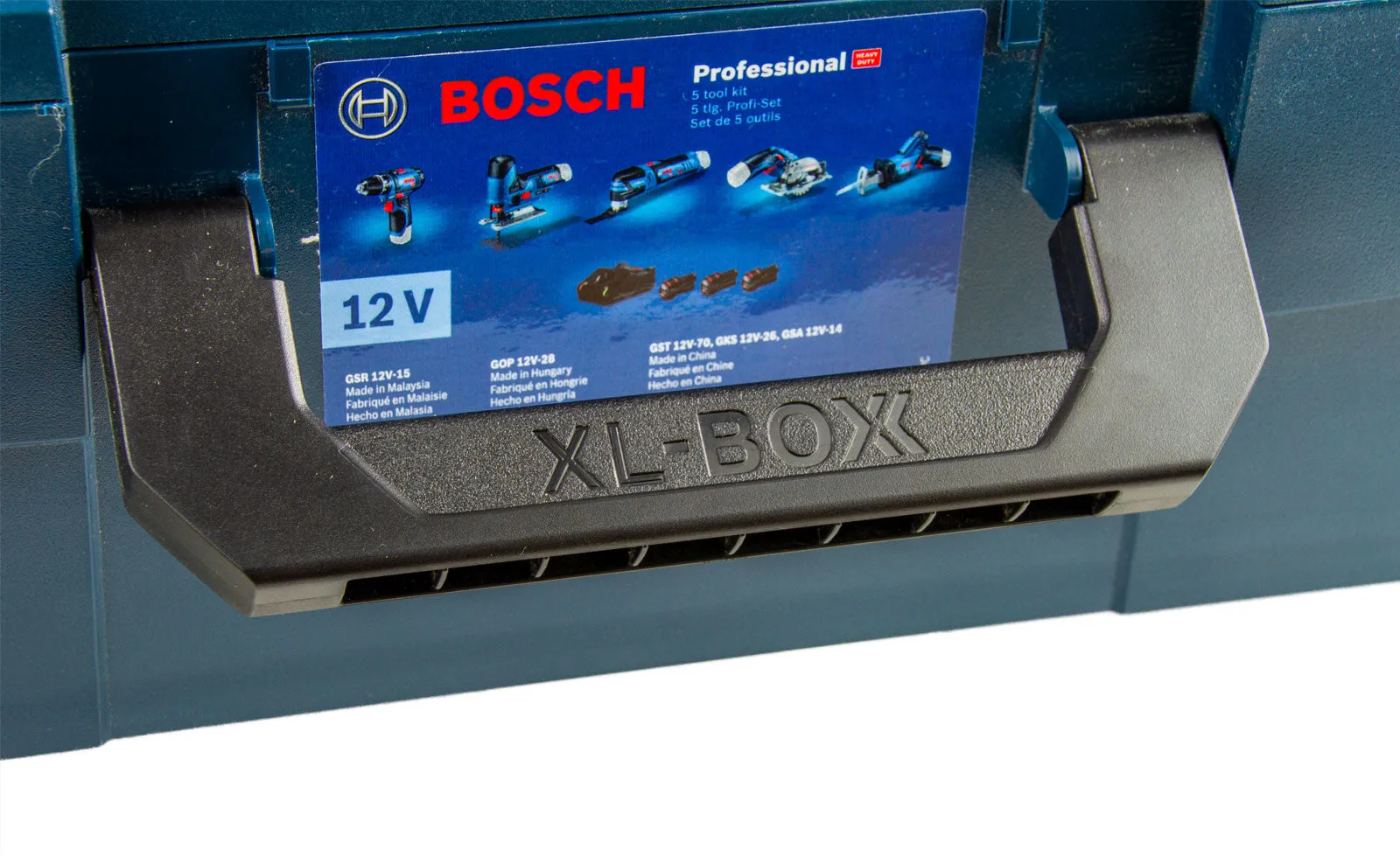 XL-BOXX Werkzeugkoffer mit Einlage für 12 V Geräte, L-BOXX System